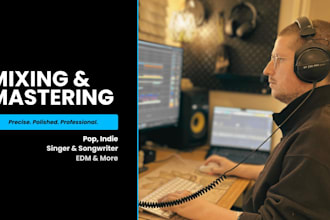 mix and master your song with professional vocal mixing
