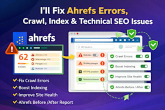 fix ahrefs site audit errors and technical SEO audit issues