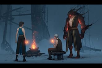 create futuristic and scifi concept art scenes