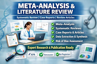 do meta analysis, case report, literature, systematic review or review article