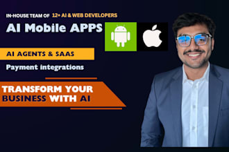 do ai app development for ios and android as ai developer