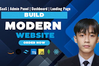 develop a full stack saas mvp web application with dashboard