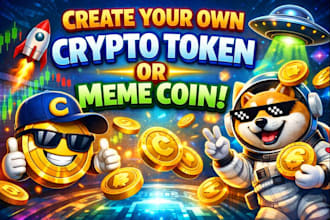 create your own crypto token or meme coin