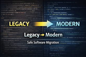 modernize, upgrade, or port legacy software to modern technologies