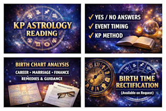 provide detailed kp astrology reading