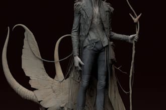 fantasy horror and fantasy horror character