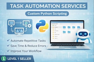 automate repetitive tasks and workflows using python