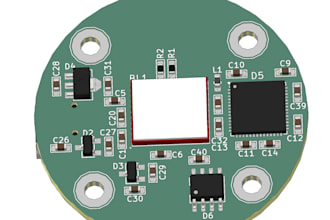 design a custom kicad pcb, ready for jlcpcb manufacturing