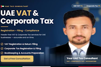 do uae vat and corporate tax registration and return filings