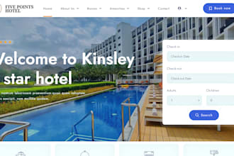 build a hotel booking system website with optional mobile apps
