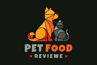 design pet logo for dog walking, cat business, pet sitting, vet doctor, or farm