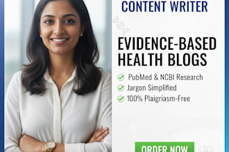 write professional medical article
