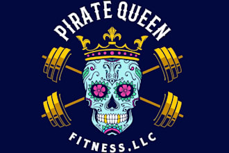 design a professional physical fitness and gym logo