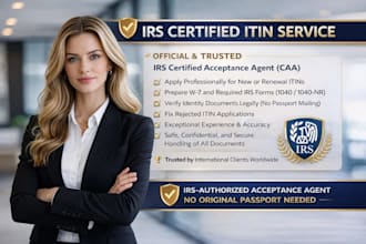apply for your itin as an irs certified acceptance agent caa