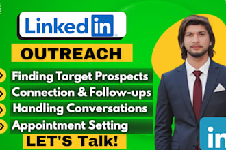 run a strategic b2b linkedin outreach campaign with daily reports