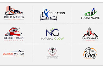 design a creative minimalist business logo and brand identity kit