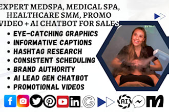 be your medspa and medical spa SMM for high ticket patient growth