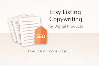write SEO etsy product description for digital products