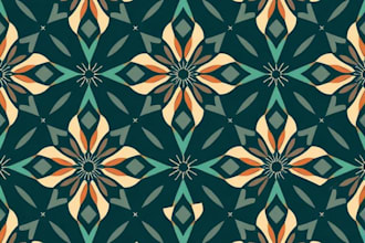 design unique seamless pattern design