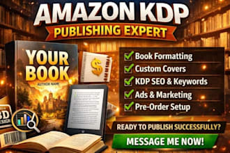 publish book on amazon kindle kdp book formatting