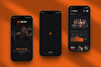 design UI UX and develop a complete mobile or web app