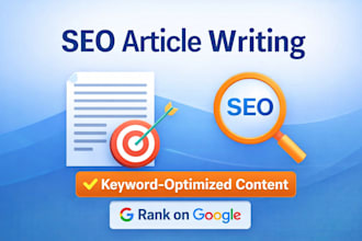 write SEO friendly blog articles