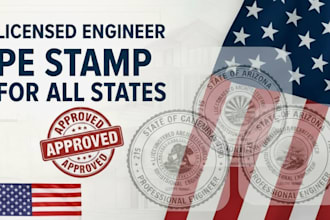 florida pe stamp california stamp arizona stamp engineer plan mep texas pe stamp