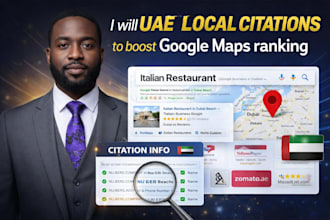 build uae local citations to boost google maps ranking