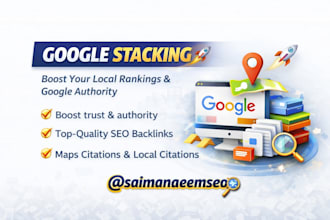 build google entity stacking for local SEO and maps visibility