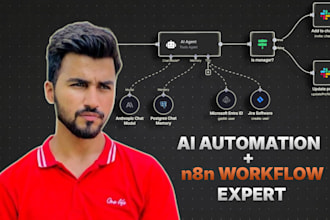 build n8n ai workflows, automation and custom ai integrations