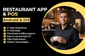 build a custom mobile app for restaurants and pos systems