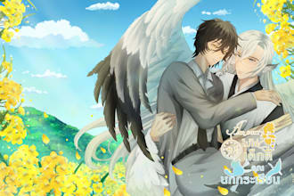 draw beautiful illustration style anime  by suisen569