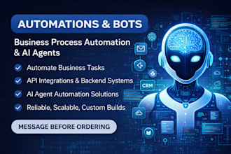 build custom automation systems and business workflows
