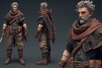 draw your rpg game character design