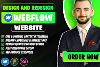 rebuild webflow website redesign webflow template edit webflow modern webflow