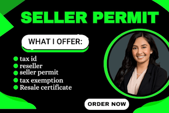 get your seller permit resale certificate  sales tax id fast in all US