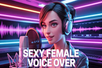 deliver the best erotic and seductive audio female voice over and nsfw content
