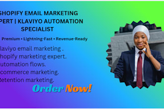setup klaviyo flows for shopify email marketing