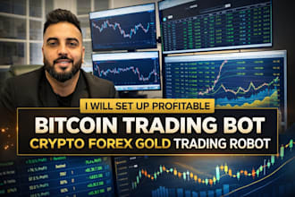 set up profitable bitcoin trading bot crypto forex gold trading robot