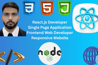 develop react js single page application and fix react bugs