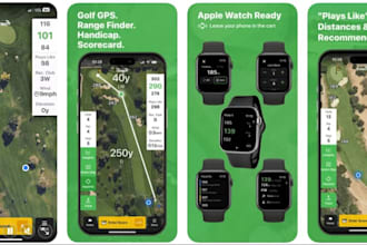 fantasy golf gps app,golf course mapping,tennis booking,football website, paddle