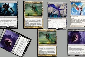 build you a custom magic the gathering, role playing game rpg edh commander deck