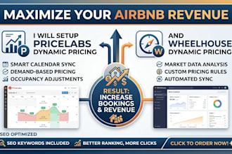 setup dynamic pricing with pricelabs and wheelhouse to boost airbnb revenue