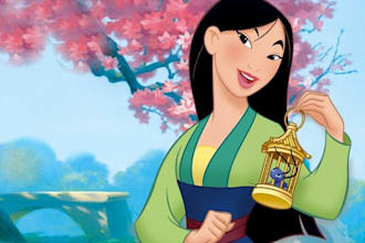 write a letter from Mulan and mail it from China