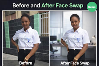 professionally fix family or group photos with natural face or body replacement