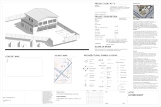 prepare architectural drawings for permit submission
