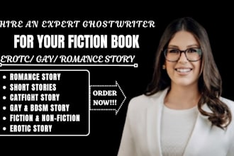 be your romance ghostwriter,  mafia romance books, ebook writer, book editor