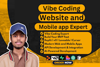 be your vibe coding expert using replit, v0, cursor, loveable for ai mvp