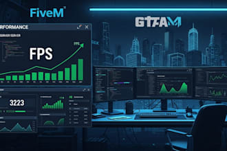 fivem server setup customization performance optimization, fivem script install