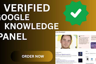 create google knowledge panel for you in any category